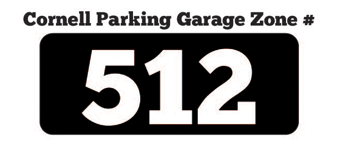 Cornell Parking Garage Zone#512