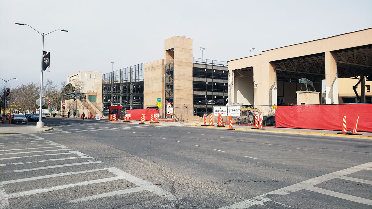 JCER construction at Redondo Dr. and Stanford Dr.