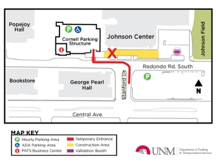 Cornell Structure Temporary Entrance